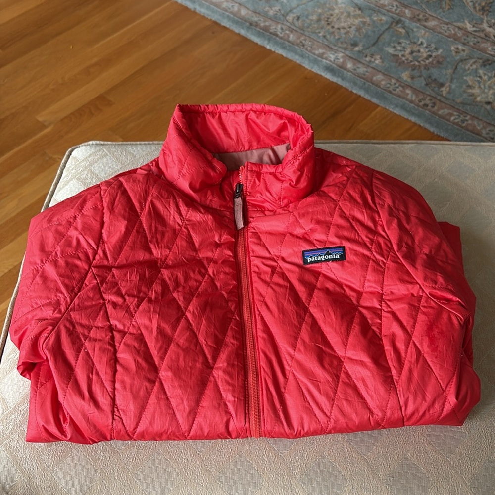Patagonia quilted jacket, girls 14. - Picture 6 of 7